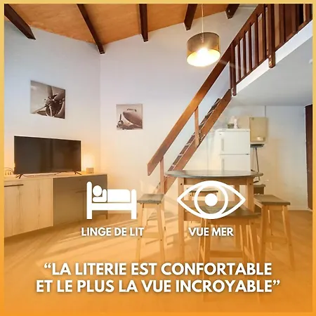 Front De Mer, Vue Plage, Duplex 2 Chambres, 6 Couchages Διαμέρισμα
